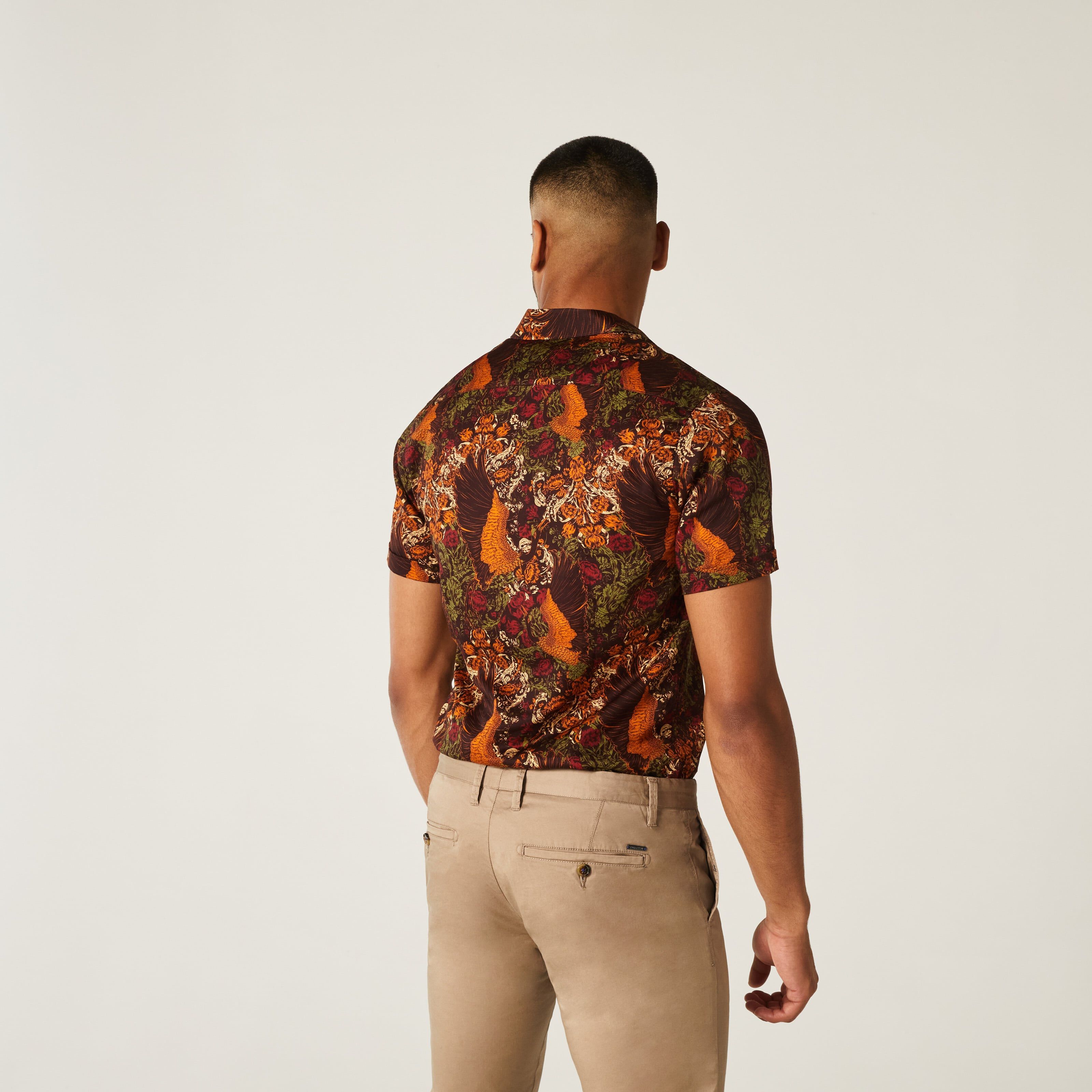 Short Sleeve Floral Shirt